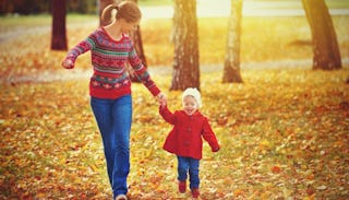 daughter playing