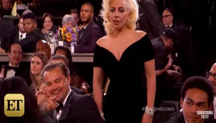 Golden globes lady gaga and 2025 leonardo dicaprio