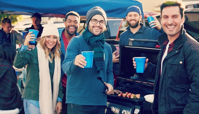 kids football game superbowl party