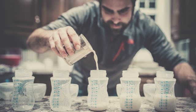 dads parenting not babysitters