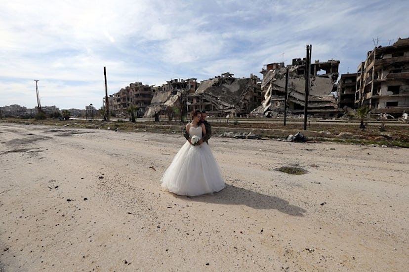 SYRIA-CONFLICT-DAILY LIFE-WEDDING