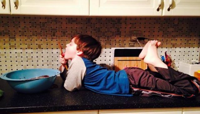 family time doing nothing