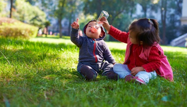 toddler regression with new baby
