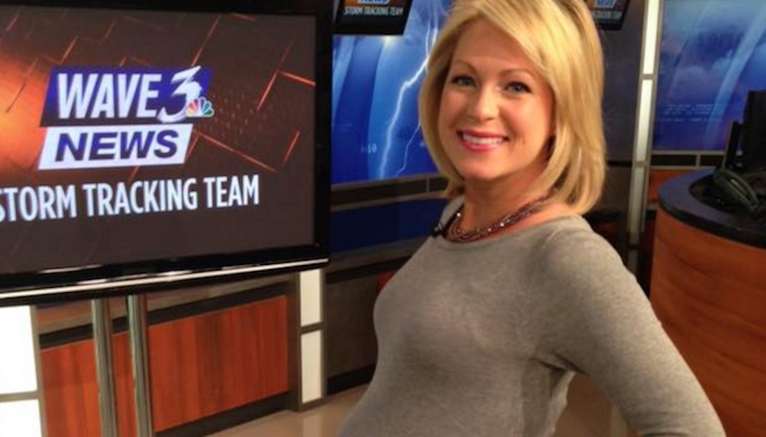 Pregnant Meteorologist Goes A Whole Week Without Being Body Shamed By Viewers Celebrates