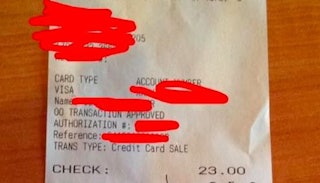 Gay Waitress In North Carolina Gets Bible Verse Instead Of Tip
