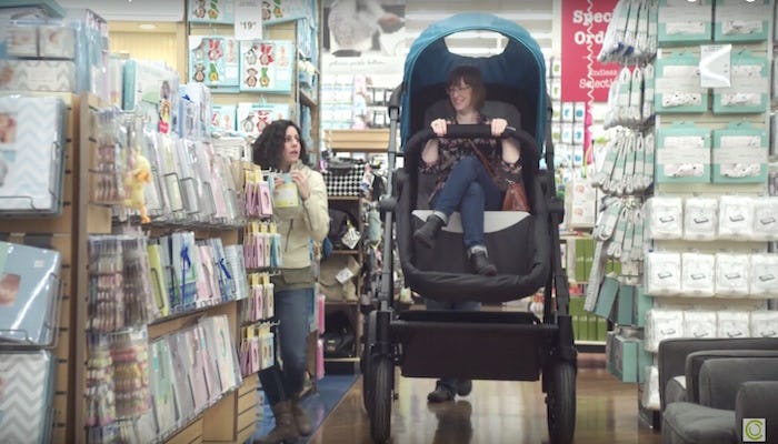 kolcraft adult stroller