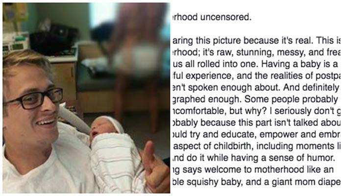 Mom's 'Raw, Stunning, Messy, And Freaking Hilarious' Postpartum Photo Goes  Viral