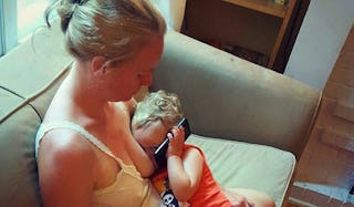 breastfeeding toddlers