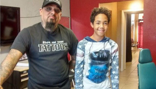 Bullied Boy's Back Brace