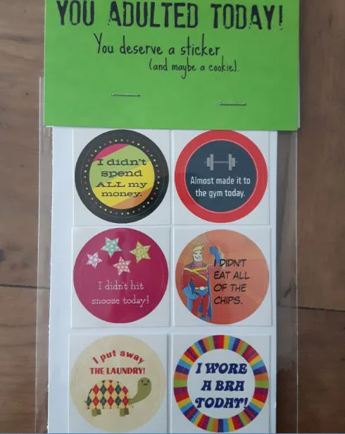 Here Are Some Stickers Because Adulting Is Hard