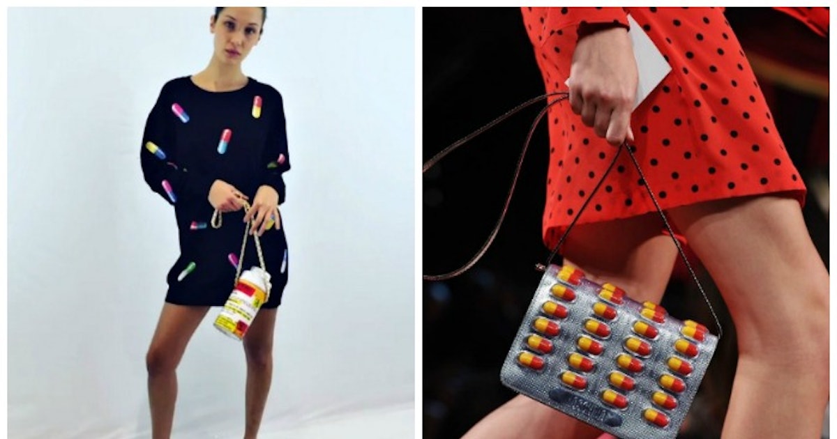 Moschino's New Pill-Themed Fashion Collection Offends, Trivializes