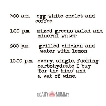 scary mommy diet