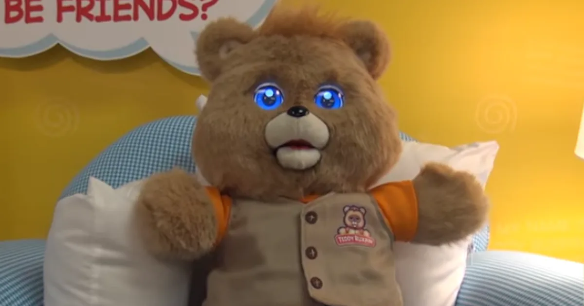 Teddy Ruxpin Ripoff The New Teddy Ruxpin Is Here To Star In Your Nightmares
