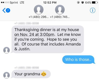 grandma thanksgiving