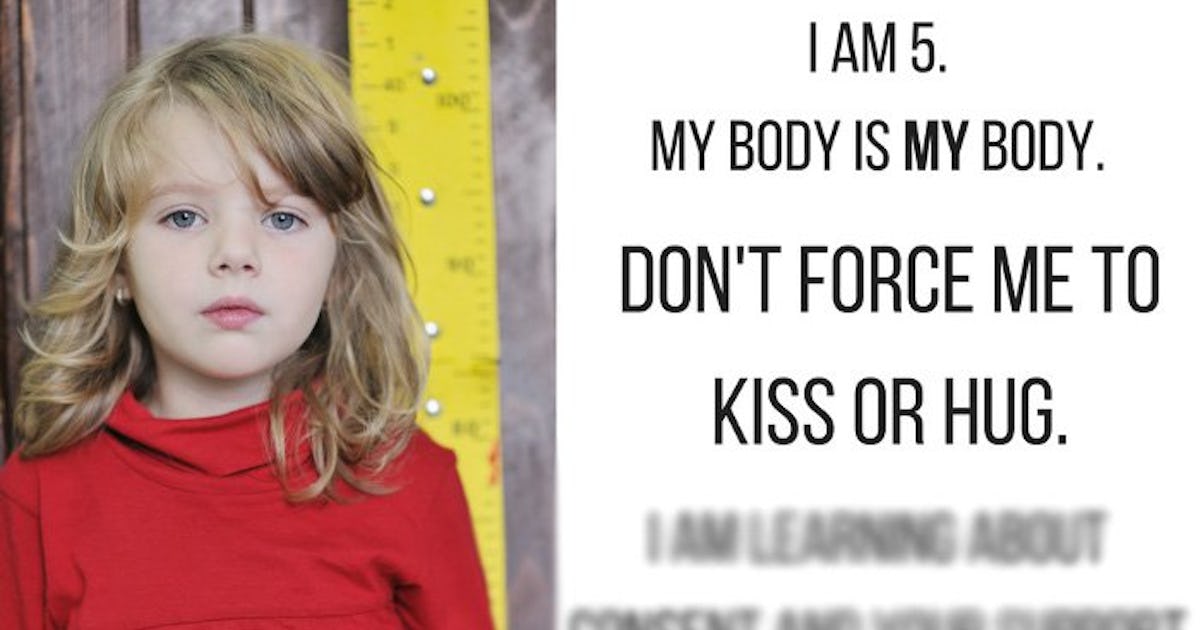 Viral Meme Spreads Important Message About Kids And Consent Viral Meme Spreads Important Message About Kids And Consent