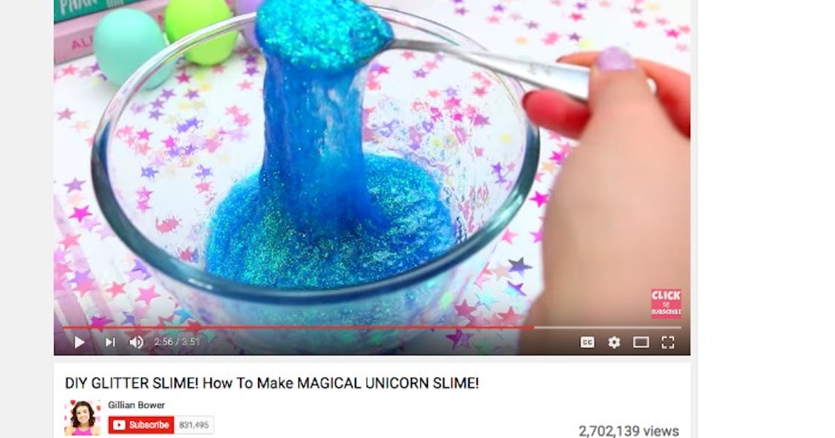Slime Videos Kids Another YouTube Trend Has Sucked My Kids In: Slime-Making Videos Are Now All The Rage