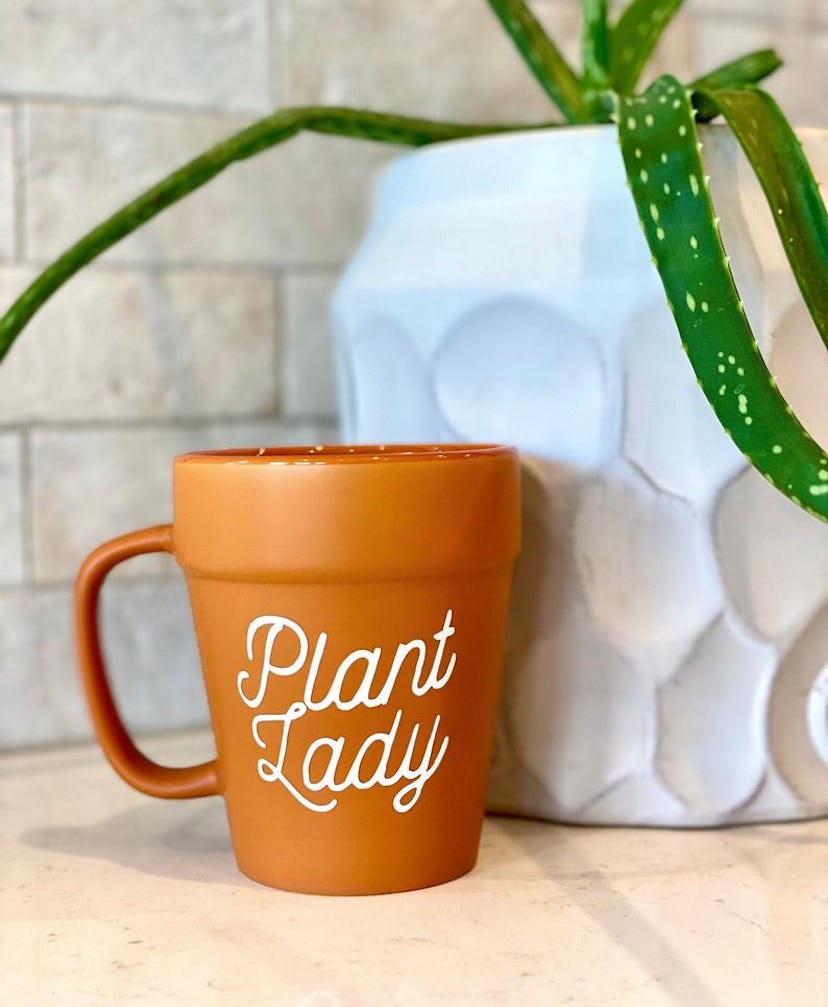 Plant Lady Terracotta Pot Mug