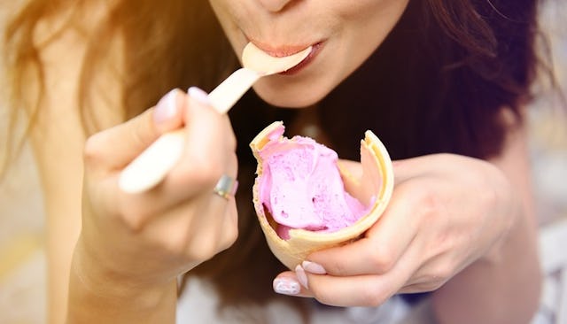 lactation ice cream
