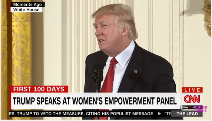 Trump Mansplains Susan B. Anthony To A Group Of Women, Twitter Loses It