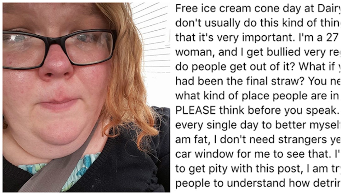 Woman Shares Fat Shaming Story And Gets The Most Incredible Response 
