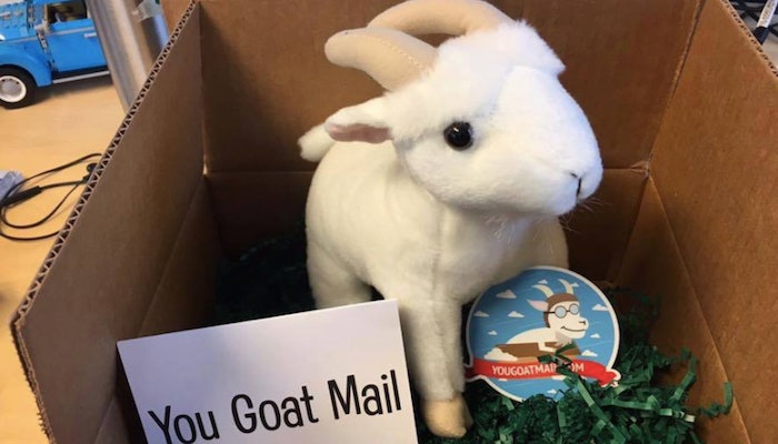 send a stuffed animal with a note