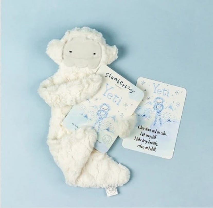 Slumberkins Yeti Snuggler Mindfulness Collection Sensory Toy And Book