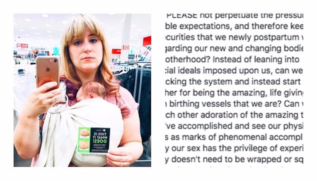 New Moms Viral Post Nails The Problem With Postpartum Body Shaming 