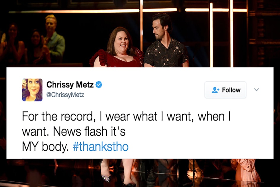 This Is Us Chrissy Metz Latex Dress Pictures Fat Shamed MTV Movie Awards