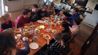 Big family dinner 