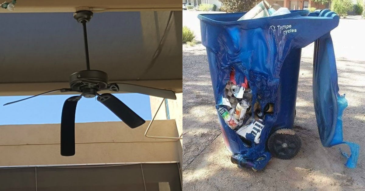 It’s So Freaking Hot In Arizona That Everything Is Melting