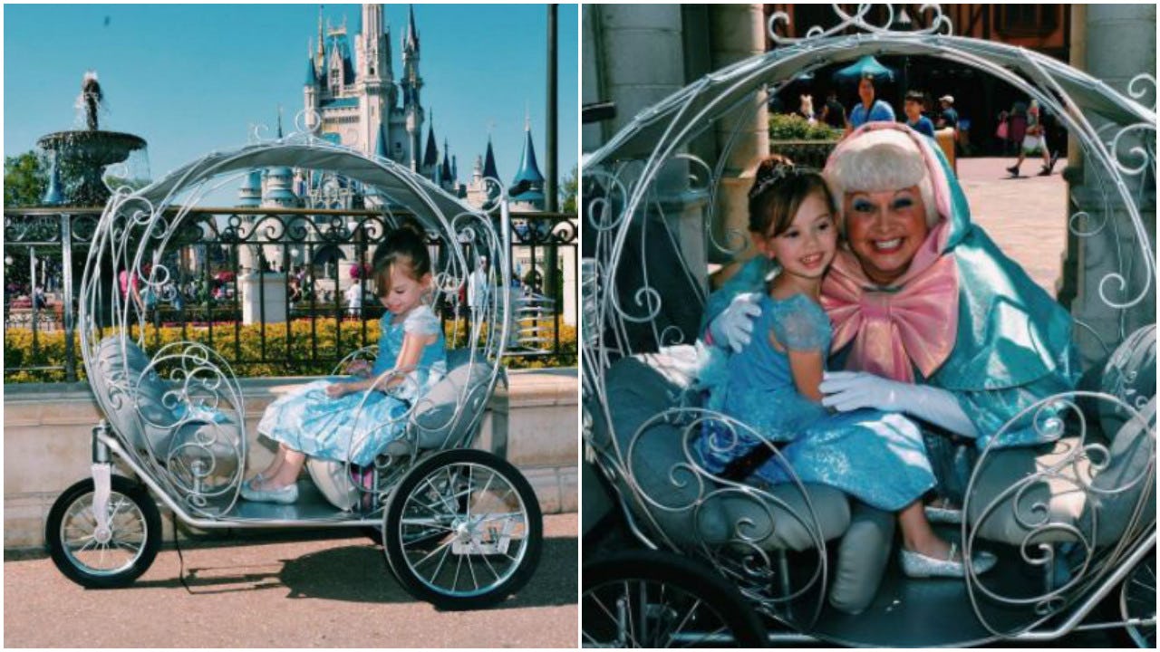 Princess carriage stroller shop rental disney world