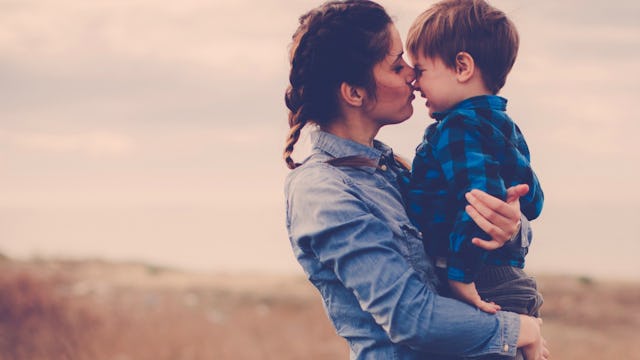 A mother healing her son because his father is ghosting him