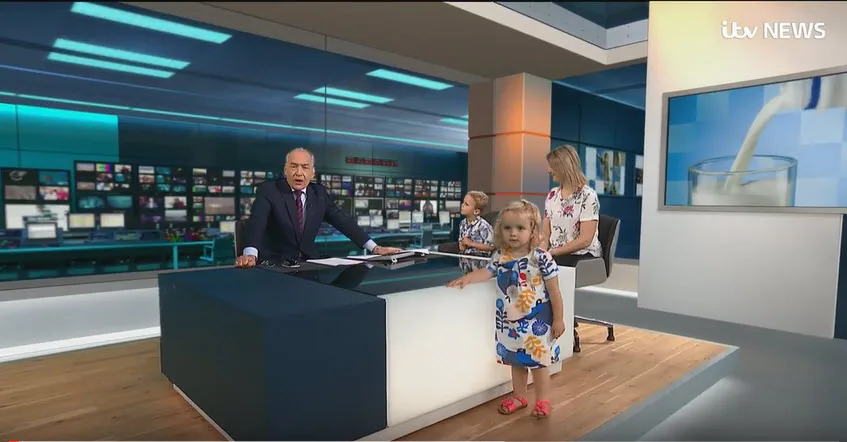 Mom Attempts On Air Interview With Kids, Immediately Regrets It
