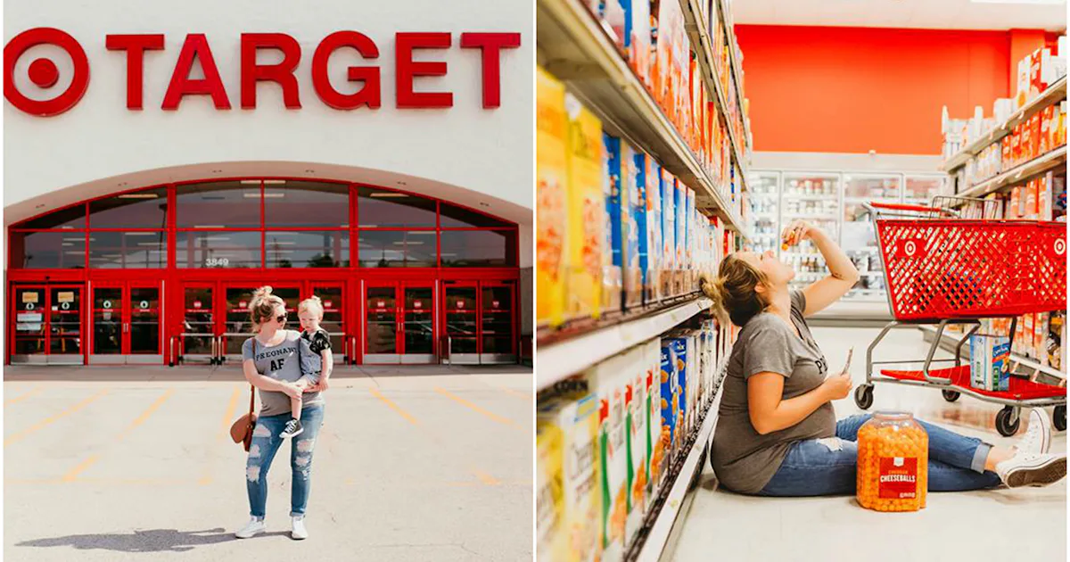 Target Photo Shot This Target Maternity Photo Shoot Is Peak Mom