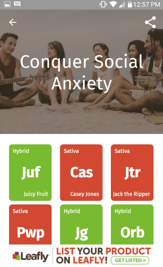 Conquer social anxiety app