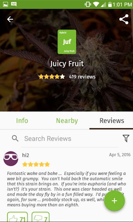 Comment on "Juicy Fruit"