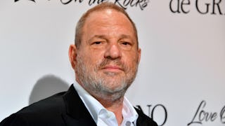 Harvey Weinstein posing at an event