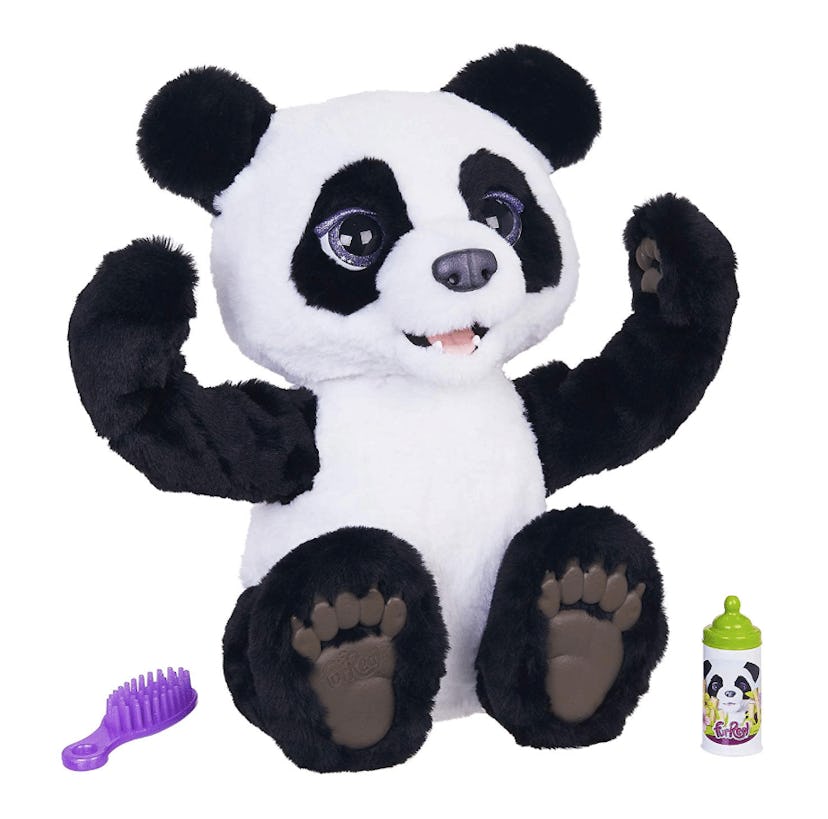 Furreal Plum The Curious Panda Bear Cub