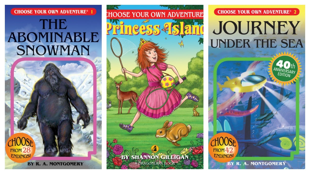 Choose your own adventure deals books for kids