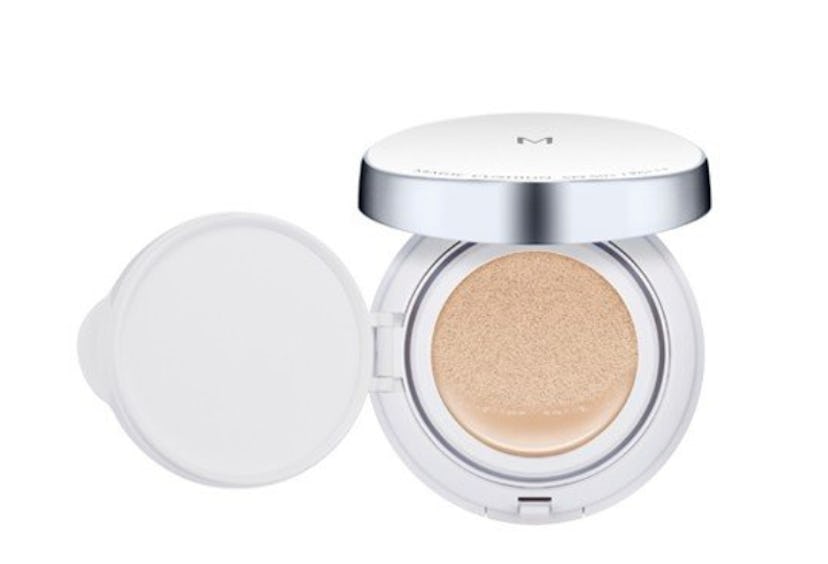 Korean MISSHA M Magic Cushion Foundation that's great for moisturizing.