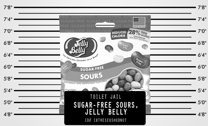 Mugshot of Jelly Belly Sours sugar free candy