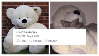 This Giant Teddy Bear Has Ridiculously Long Legs And People Can't