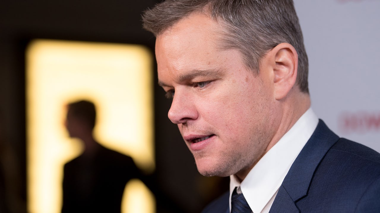 ‘Not All Men!’ Shouts Matt Damon Because He Literally Can’t Stop Talking