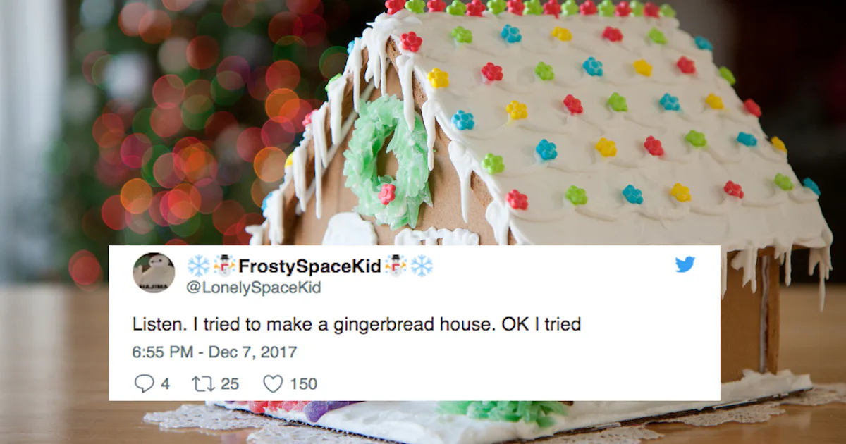 Bad Gingerbread These Gingerbread House Fails Will Make You Feel Better About Your Attempt