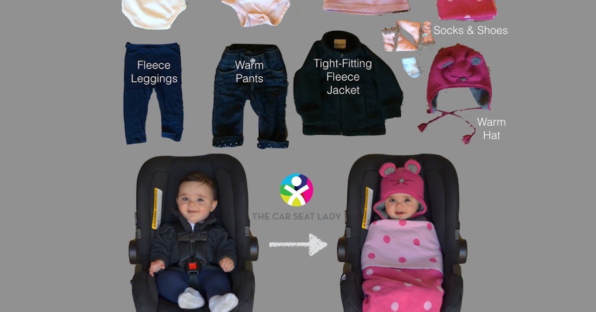 How To Keep Kids Toasty Without A Winter Coat In Their Car Seat
