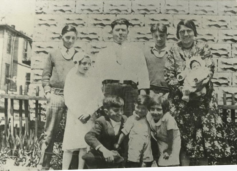 An old family photo of Sarah Hosseini's family