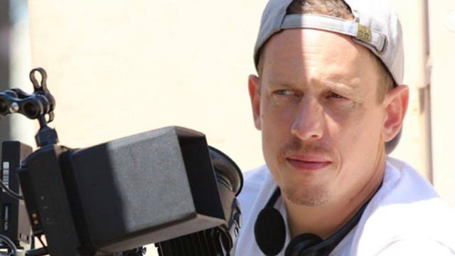 Josh Asher behind the camera while directing 'A Boy Called Po'.