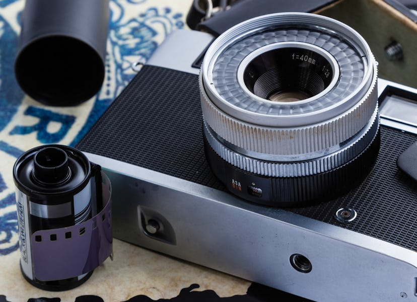 Awesome Things From The 80s Kids Today Will Never Know: analogue camera with film by its side
