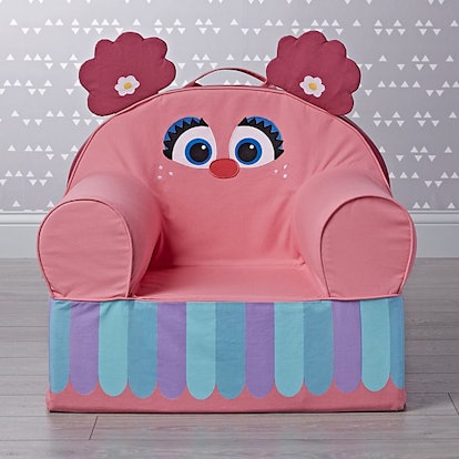 A pint-sized armchair reminding of Abby.