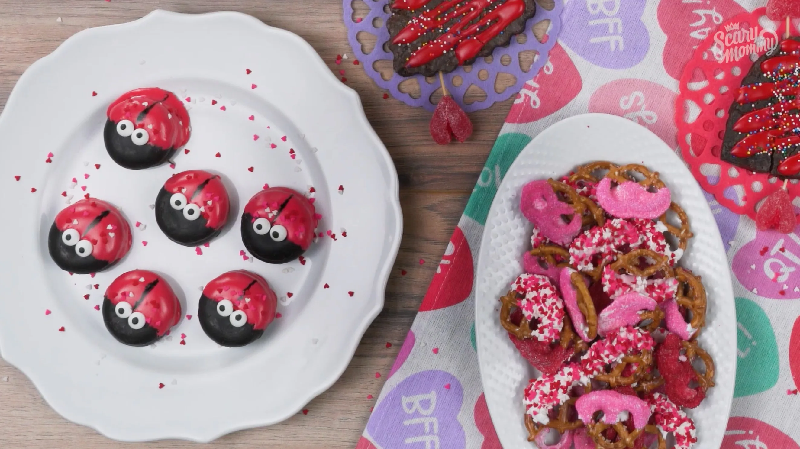 Leckereien zum Valentinstag, die Sie fast ohne Aufwand zubereiten können. Das is